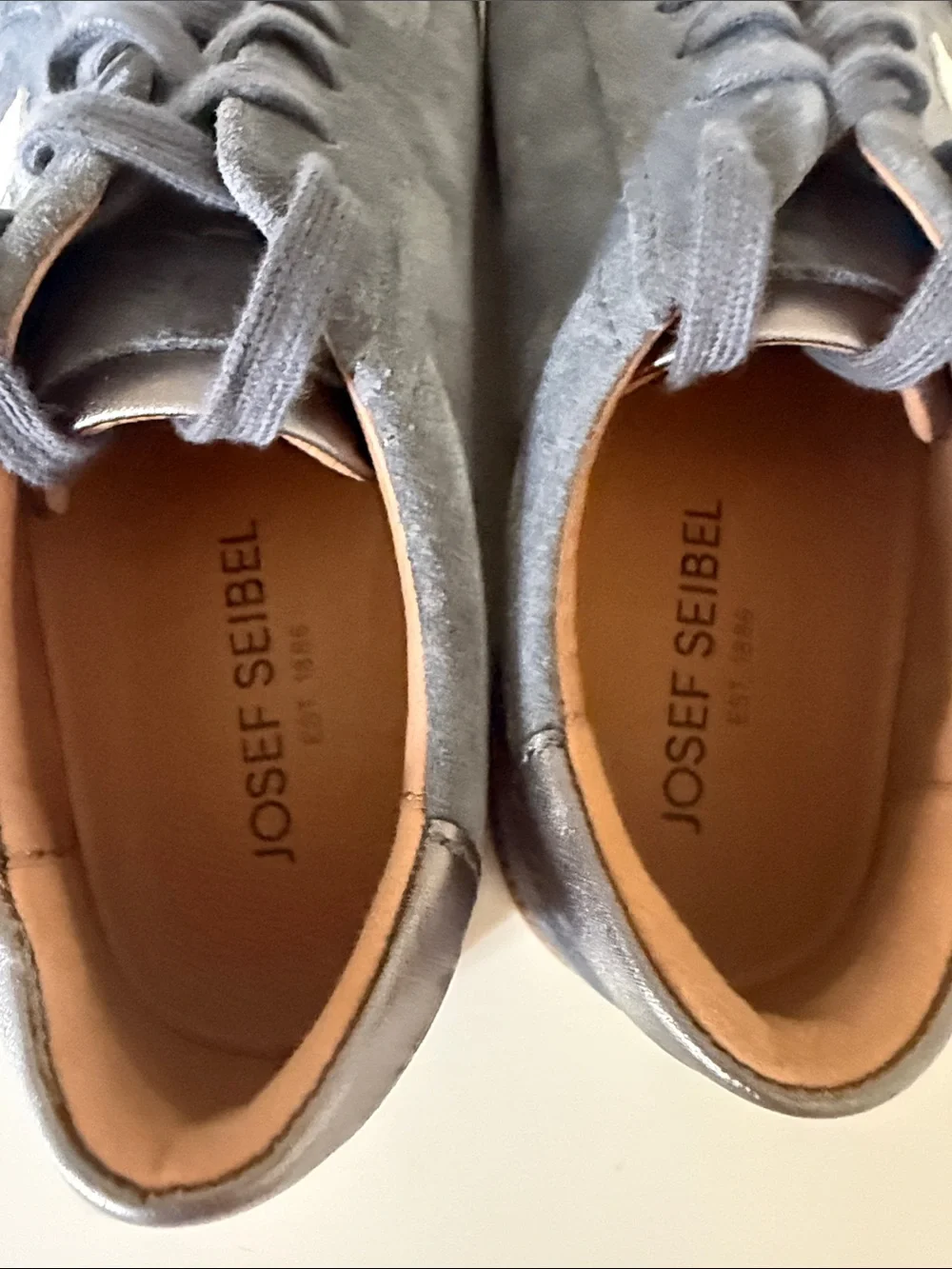 JOSEF SEIBEL JOLENE 04 ASPHALT SNEAKER NWOT SZ 38 / 7.5 $72